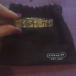 Coach bangle bracelet